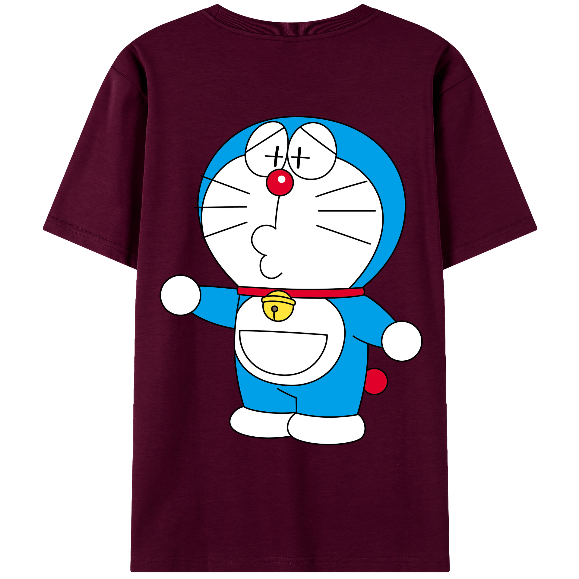 （画像用） ドラえもん Doraemon レディース半袖Tシャツ(バックプリント)